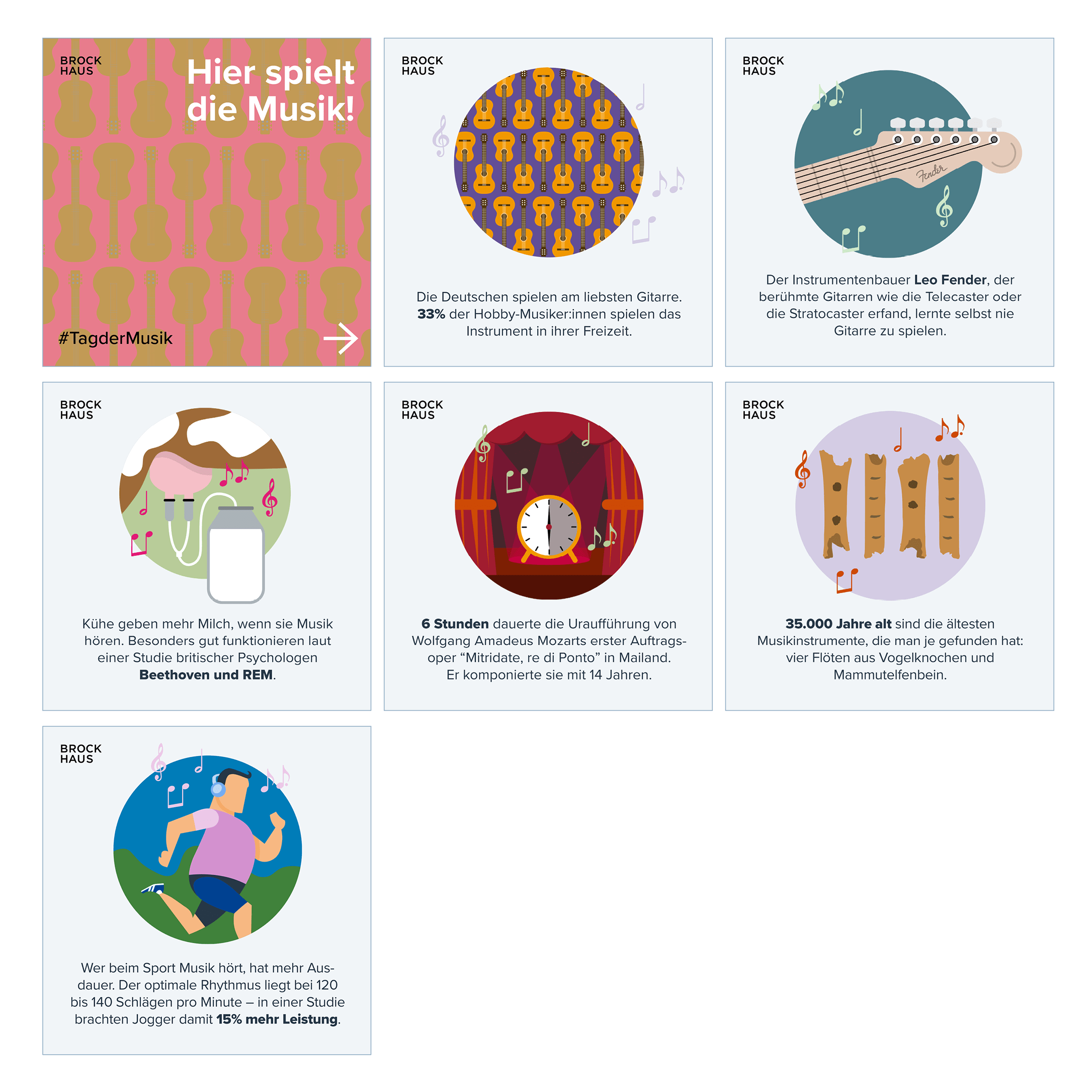 Social Media Inhalte Tag der Musik