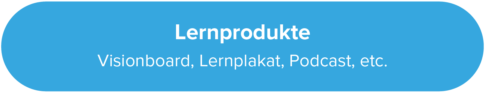 EdSnacks Lernprodukte: Visionboard, Lernplakat, Podcast, etc.