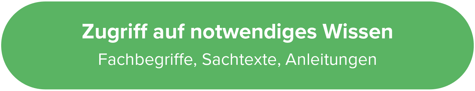 EdSnacks Zugriff auf notwendiges Wissen