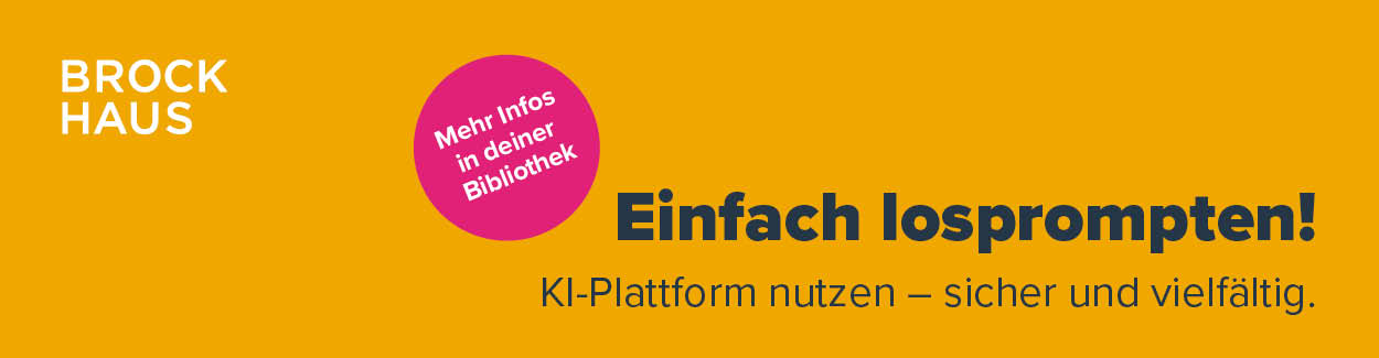 Banner und Textbausteine - Einzelprodukte Brockhaus KI