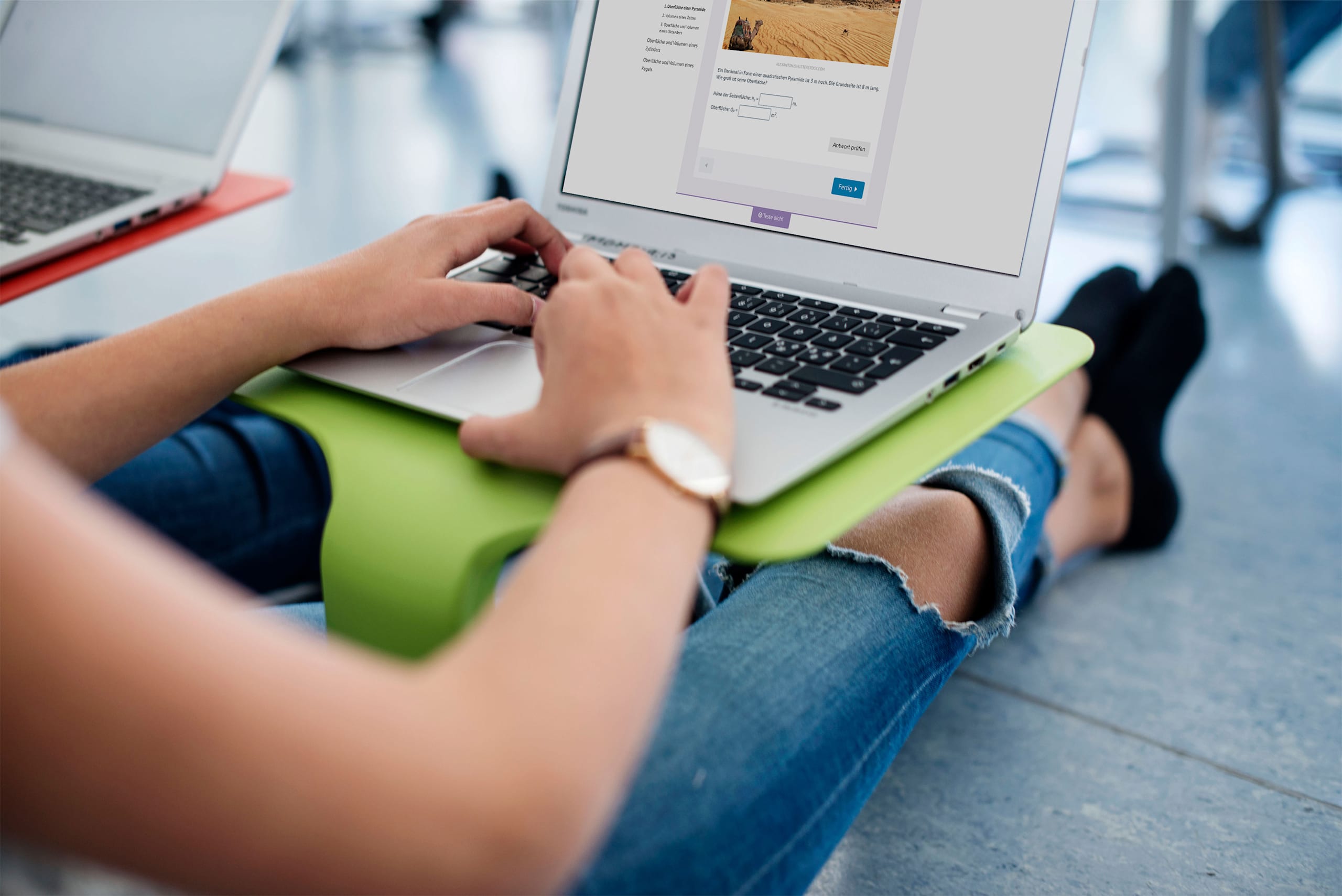 Schülertraining Laptop