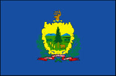 Vermont: Flagge