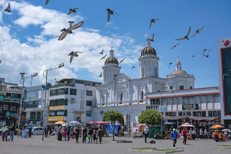Latacunga: Kirche (Iglesia de el Salto)