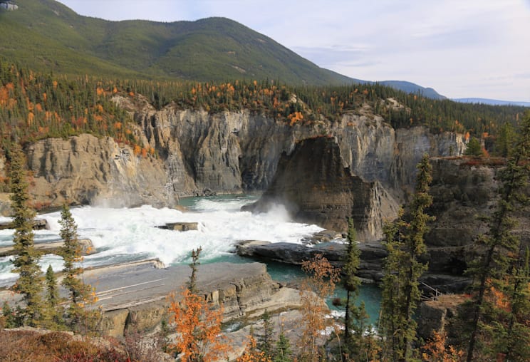 Virgina Falls im Nationalpark Nahanni