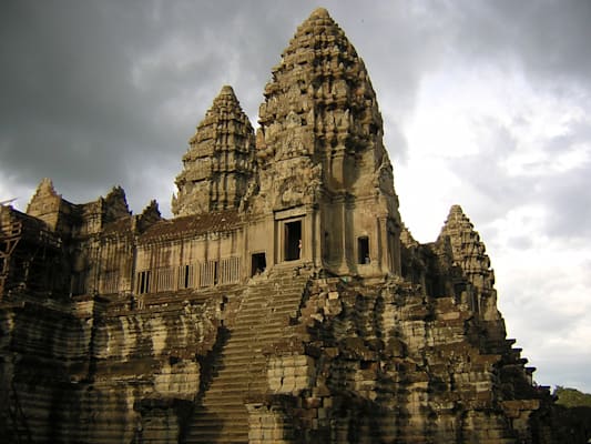 Tempel in Angkor Vat, Kambodscha