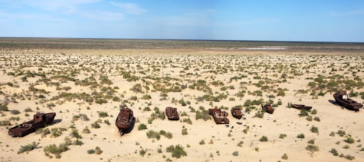 Aralsee bei Moynaq (Usbekistan)