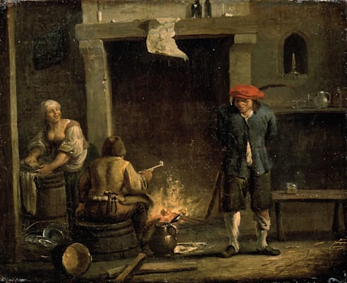 David Teniers der Jüngere: »Am Ofen«