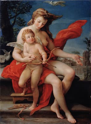 Pompeo Batoni: »Venus und Cupido«