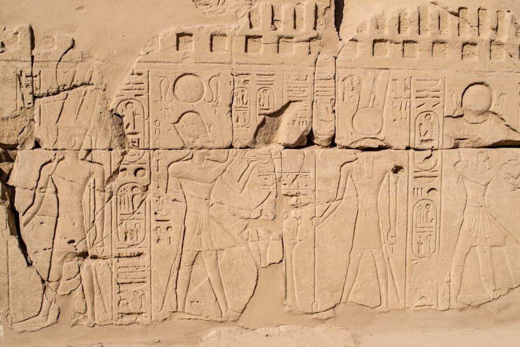 Ägyptische Kultur: Hieroglyphen