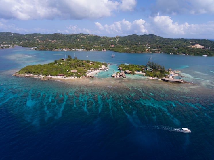 Roatán mit Korallenriff