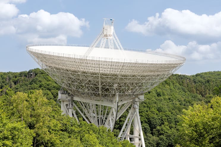 Astronomie: Radioteleskop