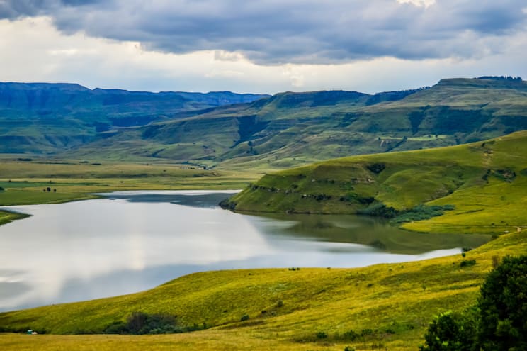 Afrika: Drakensberge in Südafrika