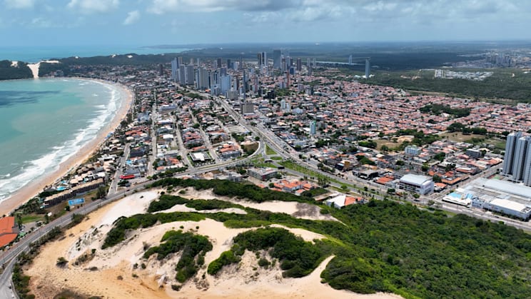 Natal: Blick über die Stadt