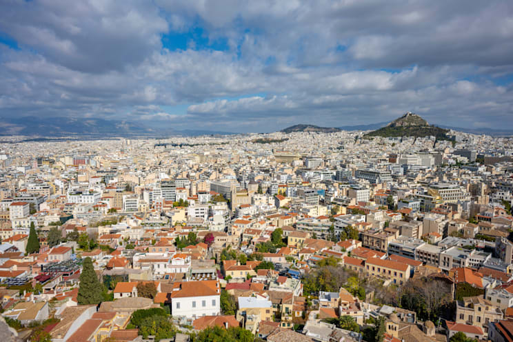 Athen: Stadtansicht