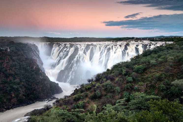 Ruacanafälle: Wasser des Kunene