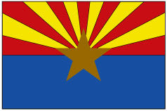 Arizona: Flagge