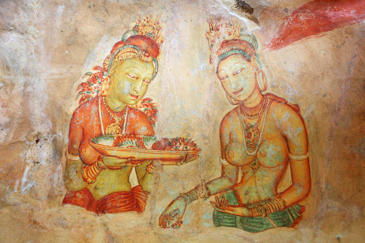 Sigiriya: Fresken