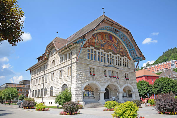 Neuenburg: Rathaus von Le Locle