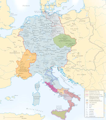 deutsche Geschichte: Das Römisch-Deutsche Reich zur Zeit der Ottonen und Salier, 919-1125