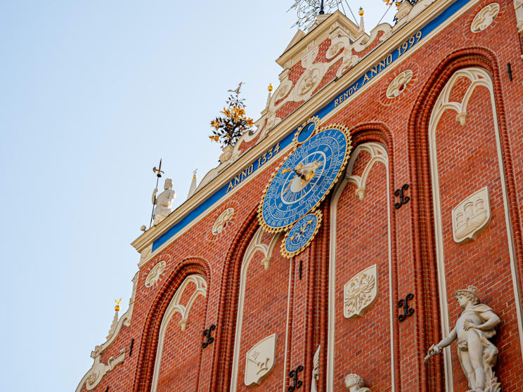 lettische Kunst: Schwarzhäupterhaus