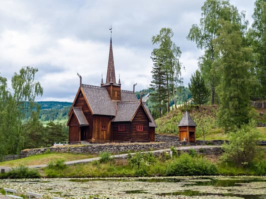 Lillehammer: Stabkirche