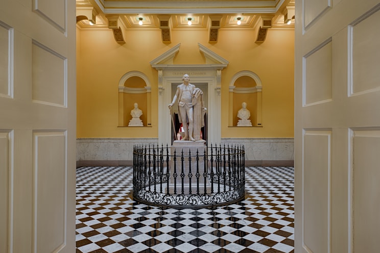 Richmond: Standbild von George Washington