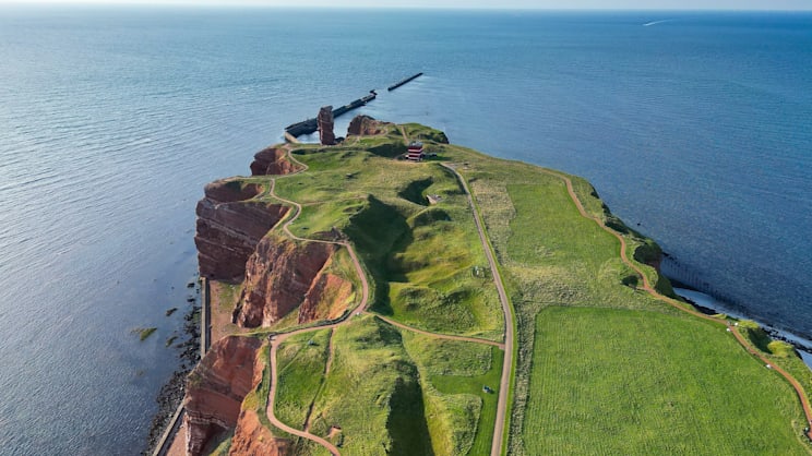 Helgoland: Luftaufnahme