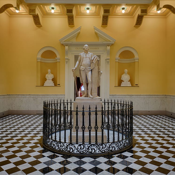 Richmond: Standbild von George Washington