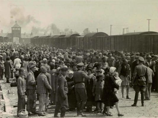 Gefangenenselektion in Auschwitz-Birkenau