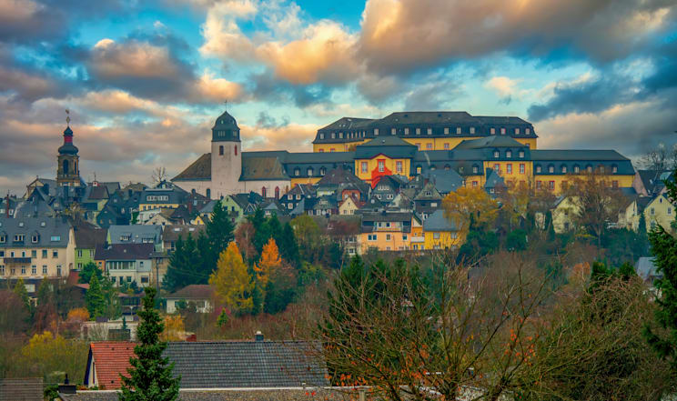 Hachenburg: Blick auf das Schloss