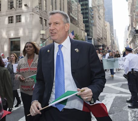 New York: Bill de Blasio