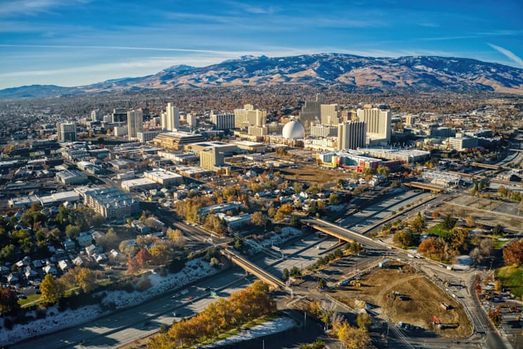 Reno: Stadtansicht