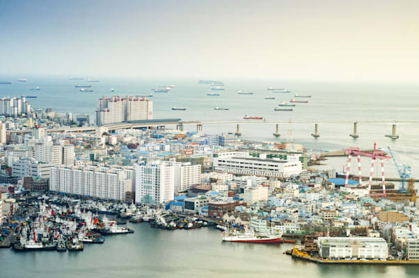 Busan: Hafen