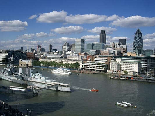 London: Skyline der City of London