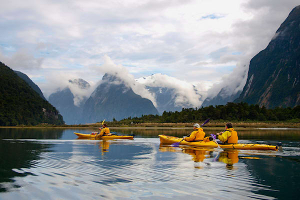 Kajaktour auf dem Milford Sound