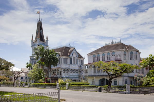 Georgetown City Hall in Guyana