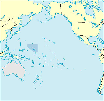 Lagekarte Marshallinseln