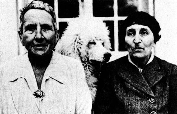 Gertrude Stein und ihre Lebensgefährtin Alice Toklas