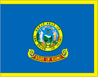 Idaho: Flagge