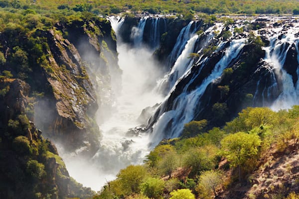 Ruacanafälle: Wasser des Kunene