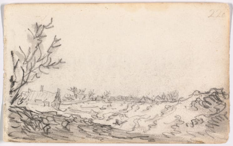 Jan van Goyen. A Dune Landscape, 1650-51. 