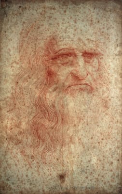 Leonardo da Vinci: »Selbstbildnis«