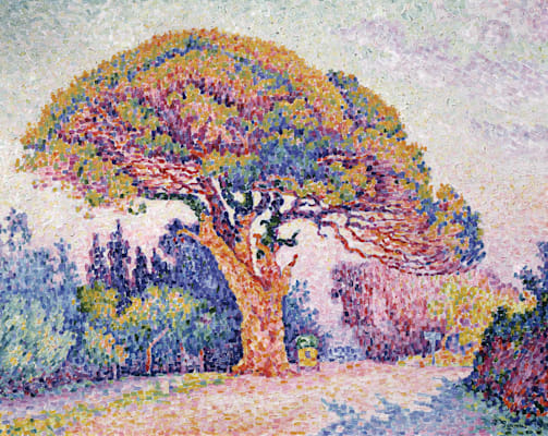 Paul Signac: »Die Pinie von Bertaud bei Saint-Tropez«