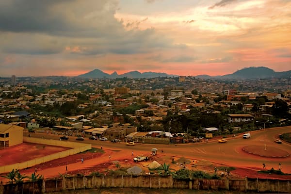 Yaoundé: Stadtansicht