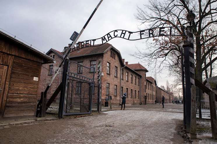 Auschwitz: Eingang