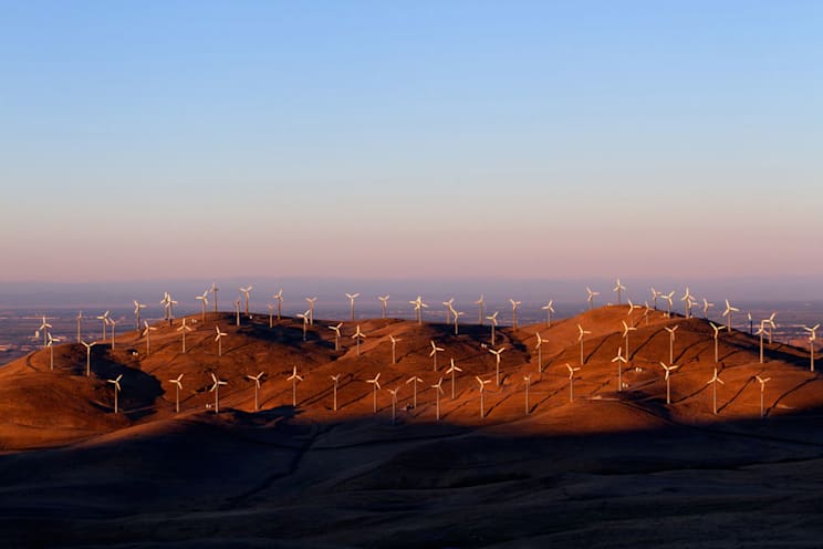 erneuerbare Energien: Windkraftanlage