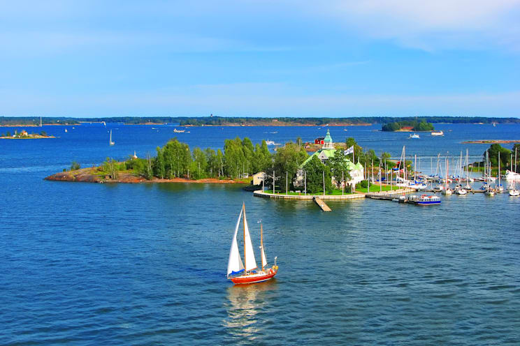 Schäreninsel am Finnischen Meerbusen