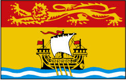 New Brunswick: Flagge