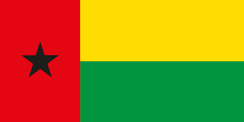 Guinea-Bissau: Flagge