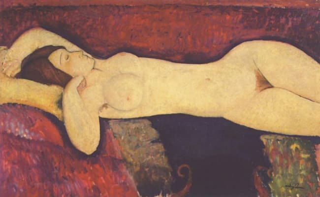 Modigliani, Amadeo: »Großer liegender Akt«